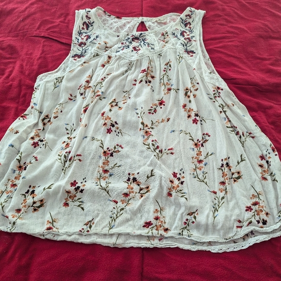Mason and Belle floral tank blouse - Picture 1 of 3